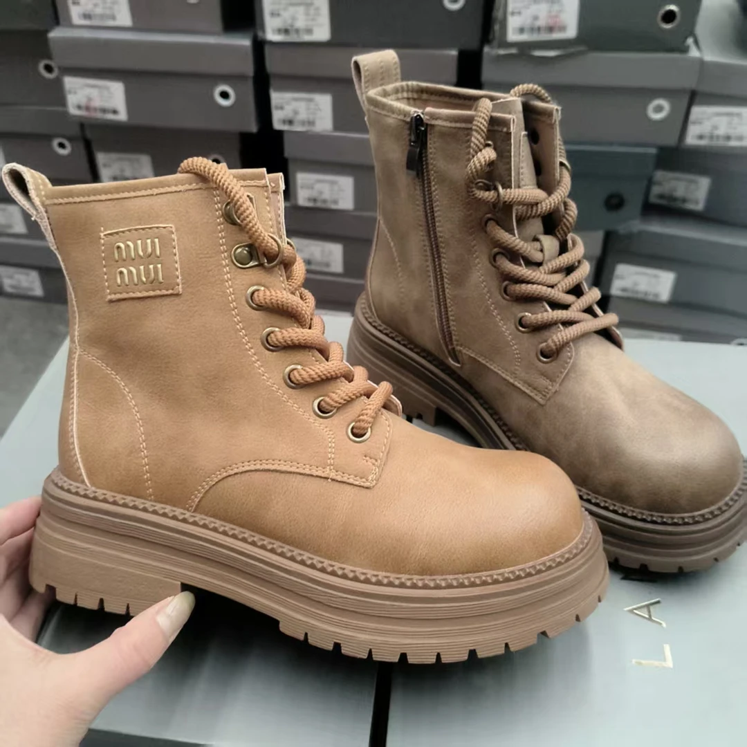 80019  新款时尚百搭马丁靴四季款