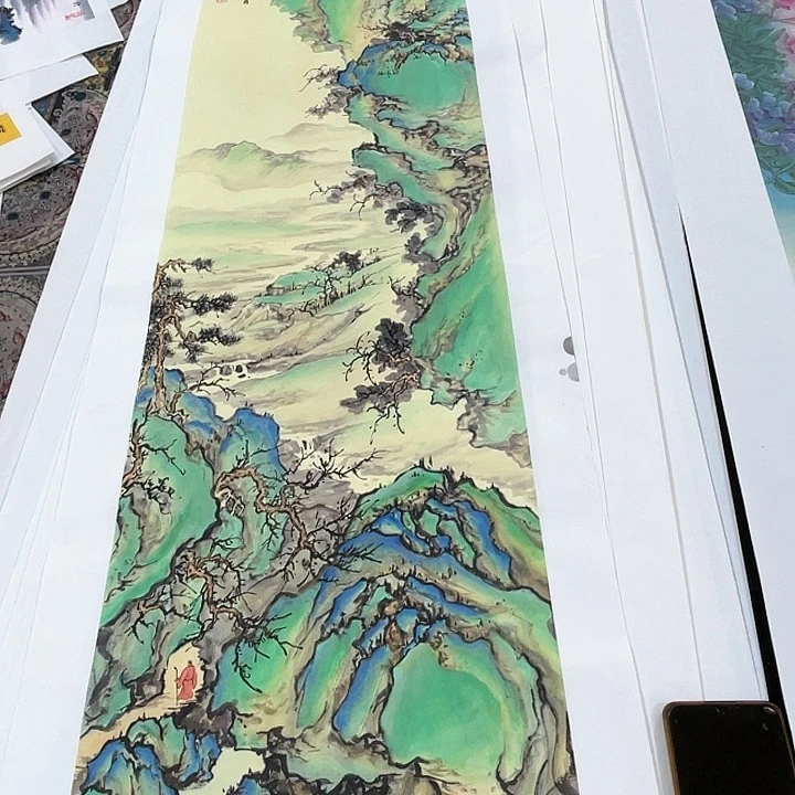 国画书画描金拓染金石传拓手写