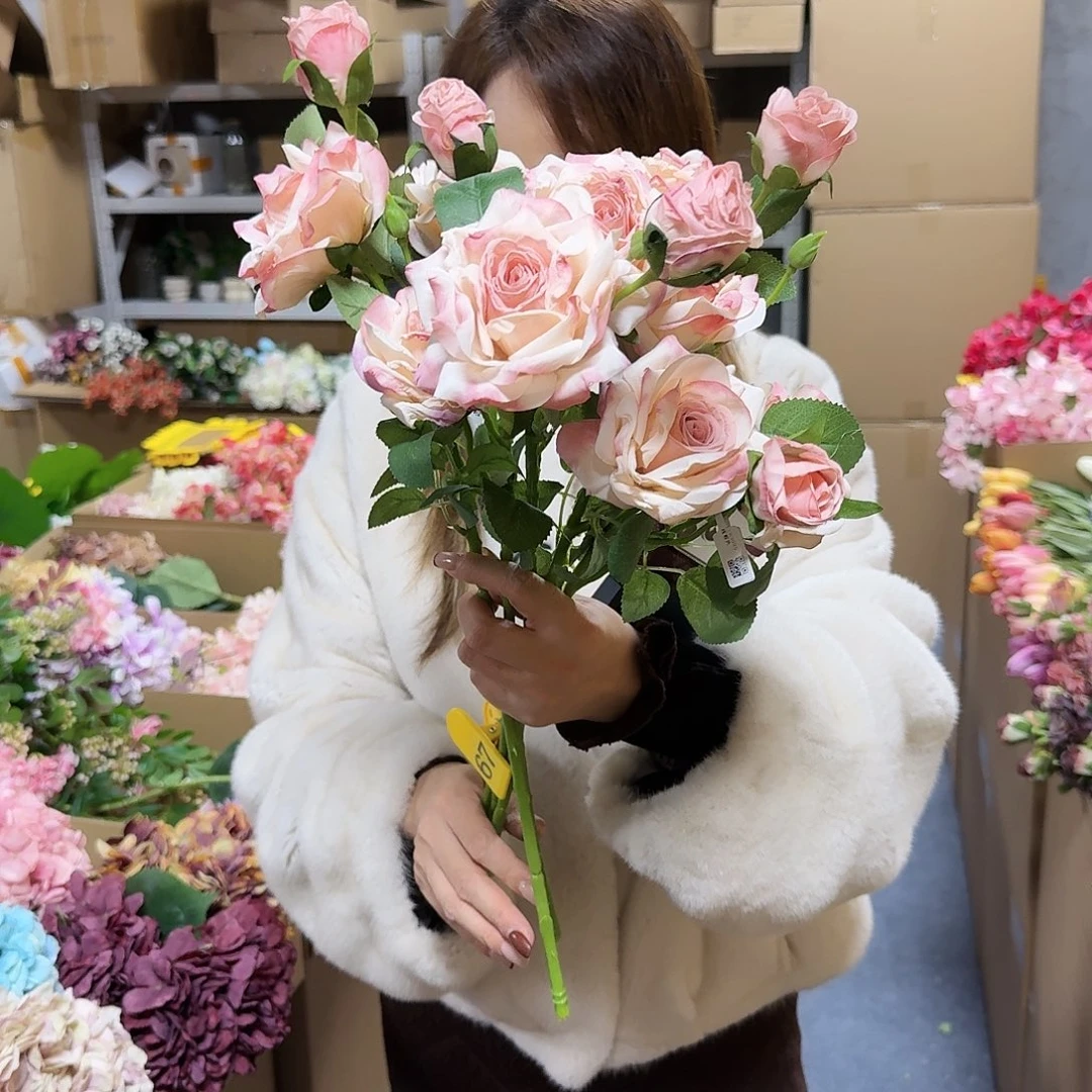 67号「闪购」仿真花，公主请下单