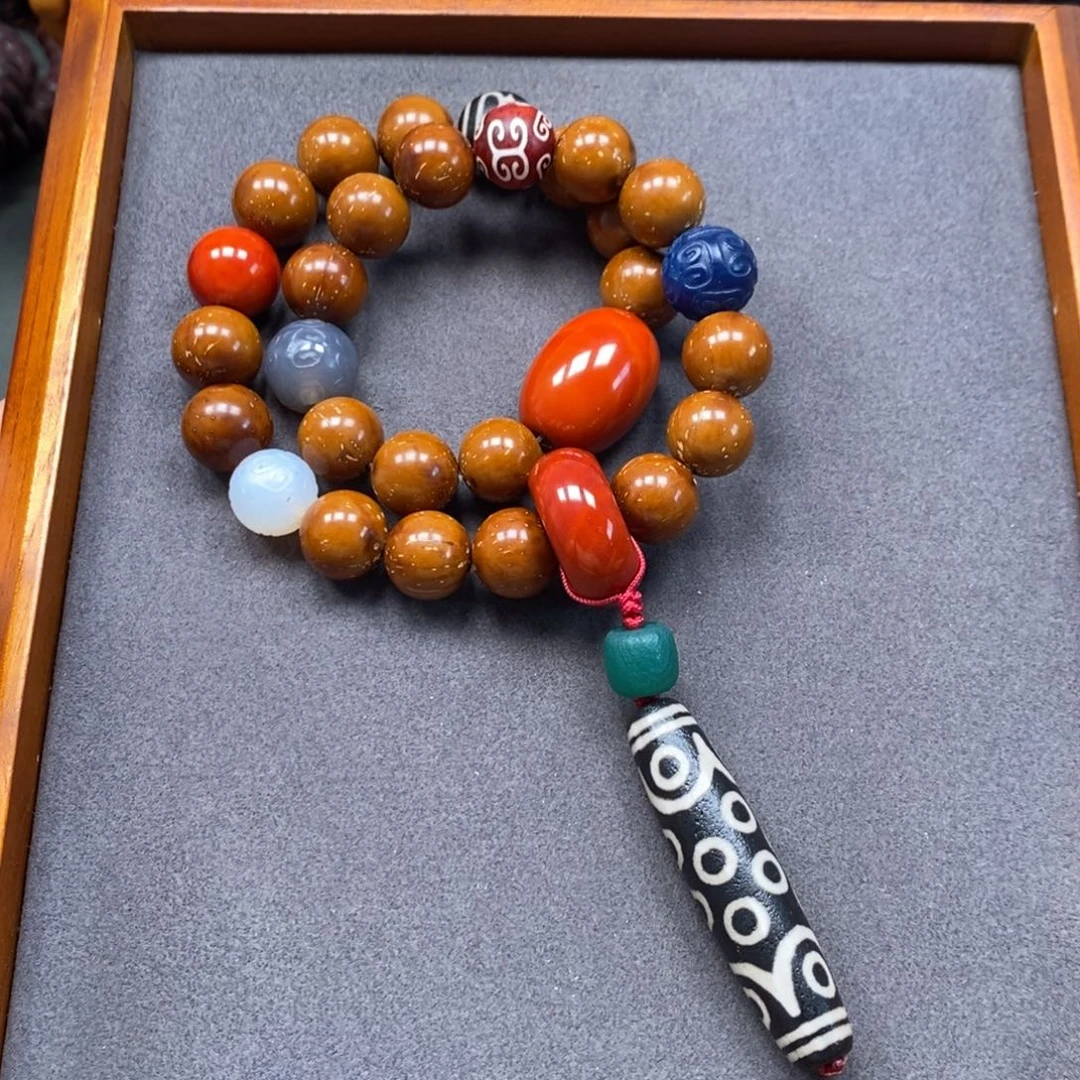 菩提把件紫金鼠菩提