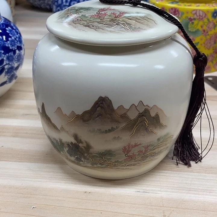 茶叶罐陶瓷罐密封罐