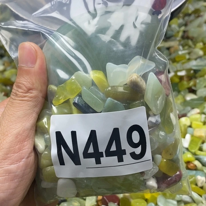 蛇纹石玉未镶嵌鱼缸石