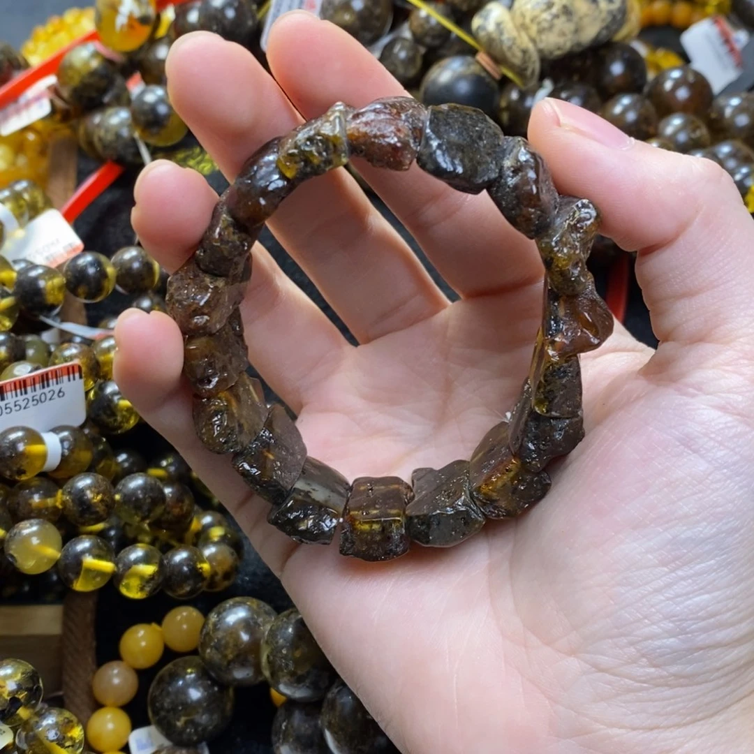 琥珀未镶嵌裸石蜜蜡