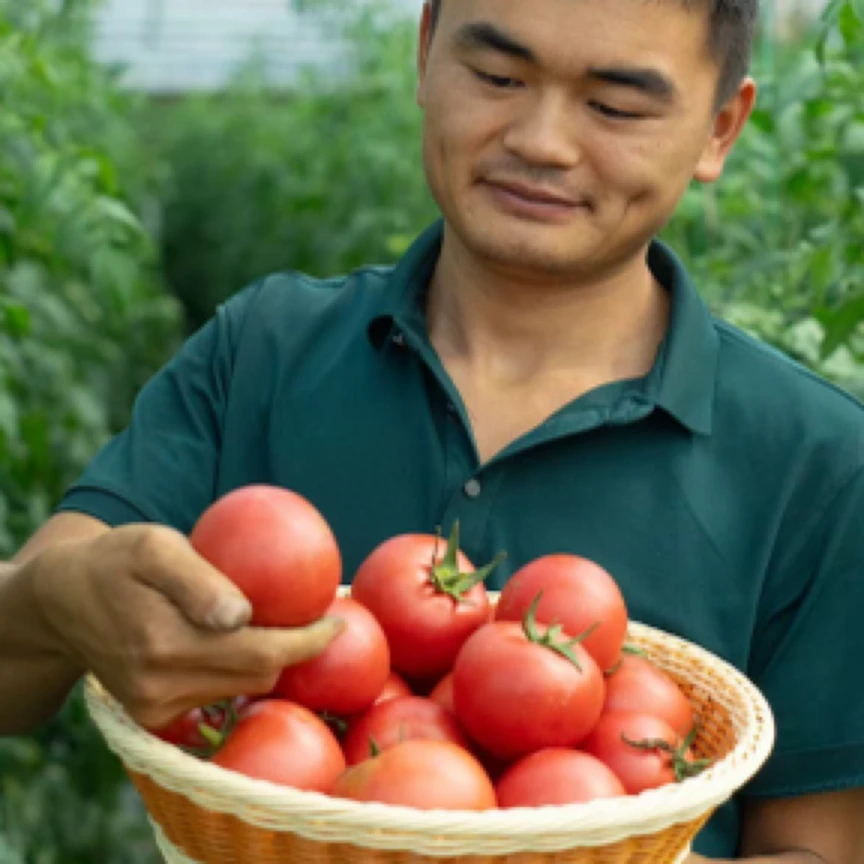 老品种大沙瓤雪球番茄五斤装