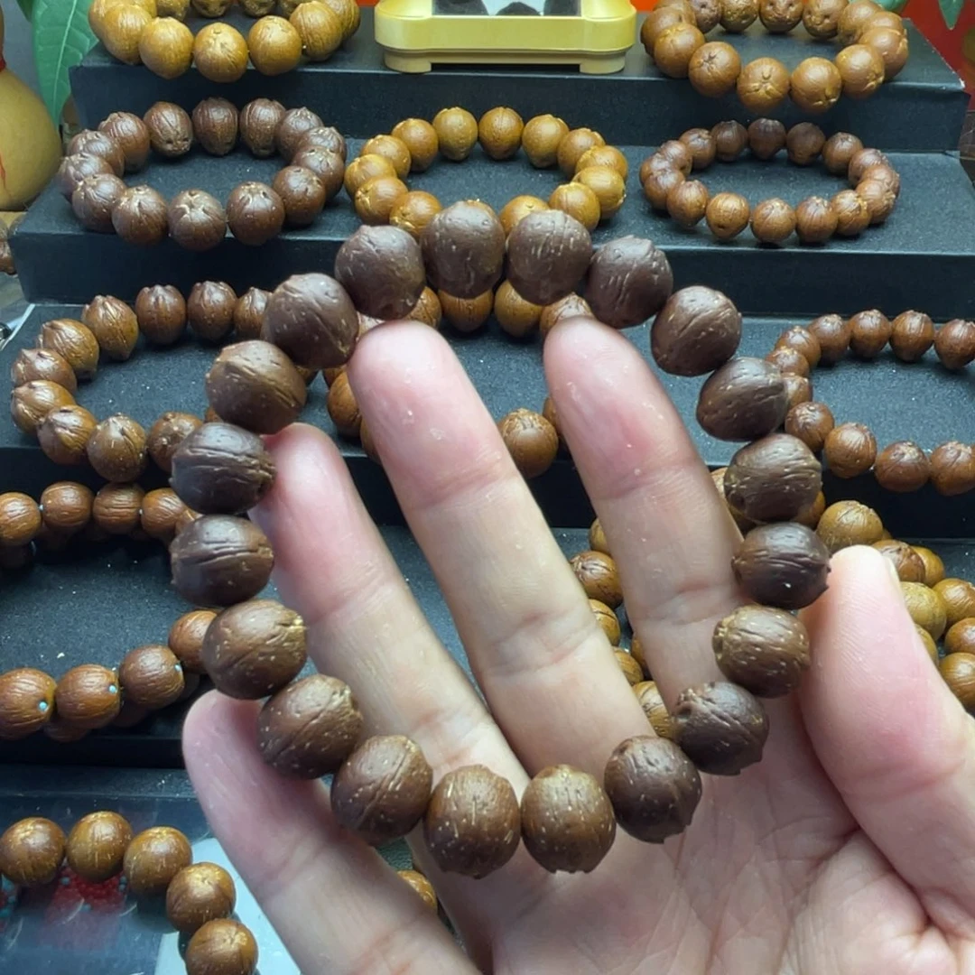 紫金鼠手串12尺寸正圆