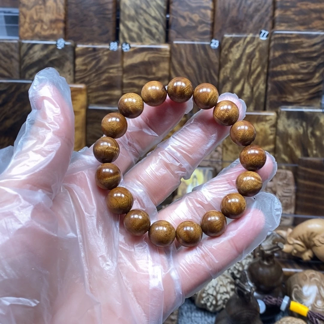 金丝楠小叶桢楠手串水波1.2