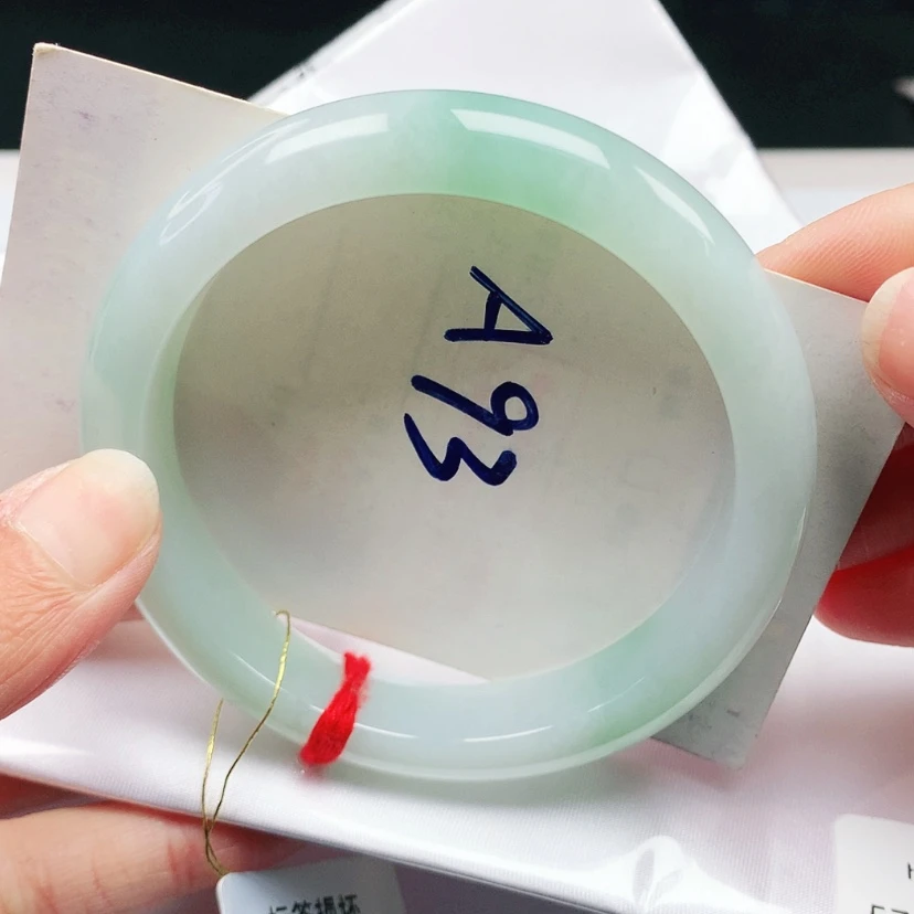 【闪购商品】翡翠手镯未镶嵌57.2圈