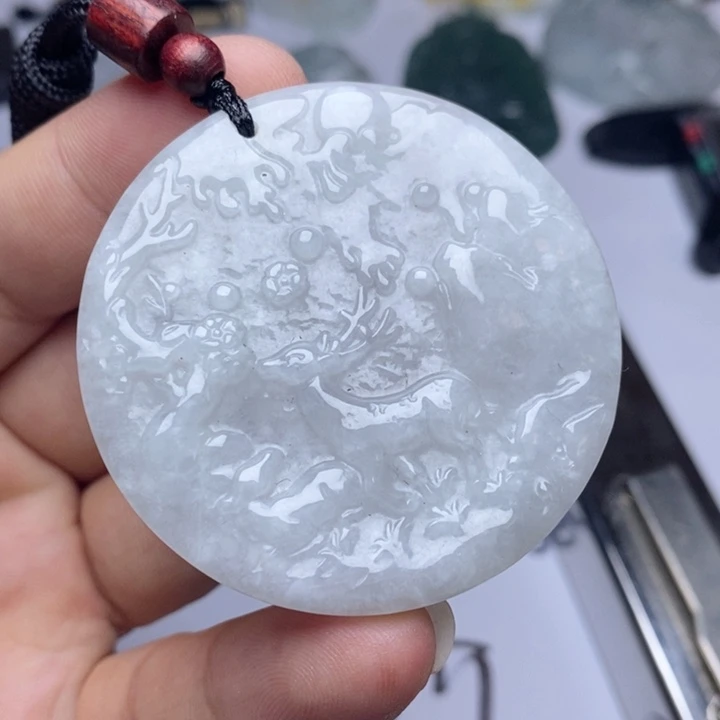 颈饰未镶嵌翡翠翡翠