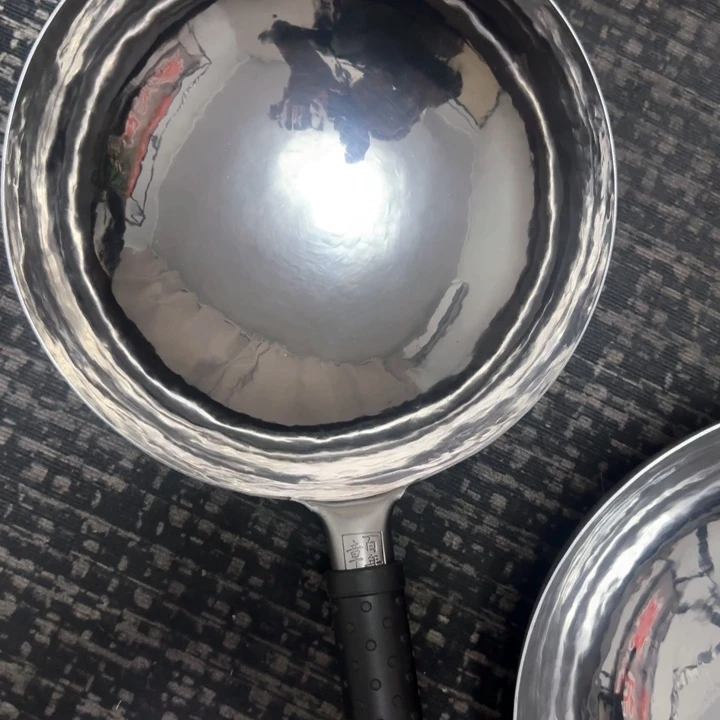 杰***克熟铁手工锻打铁锅30