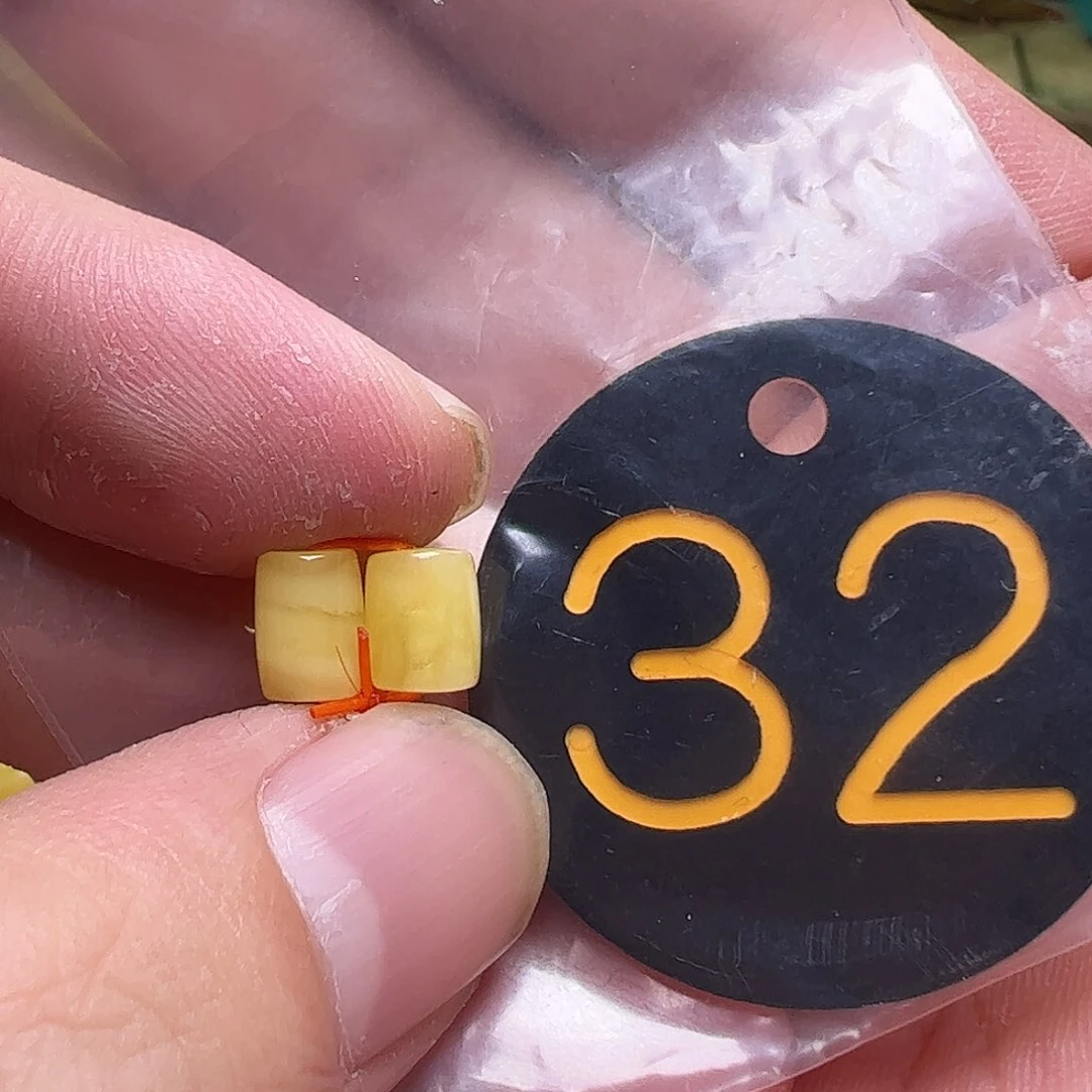 蜜蜡未镶嵌珠宝奇石5.8m m