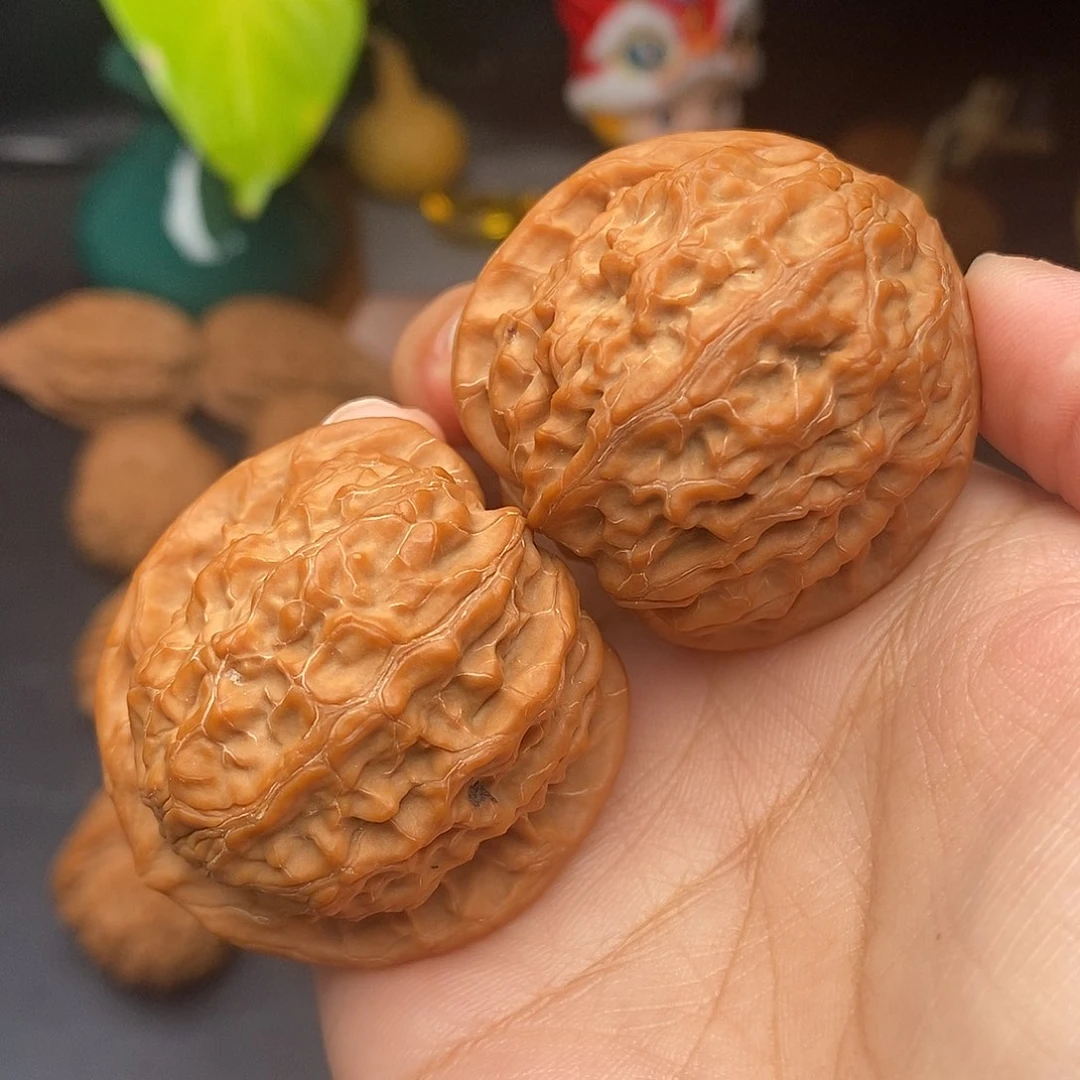 把件文玩核桃密**麻金麒麟