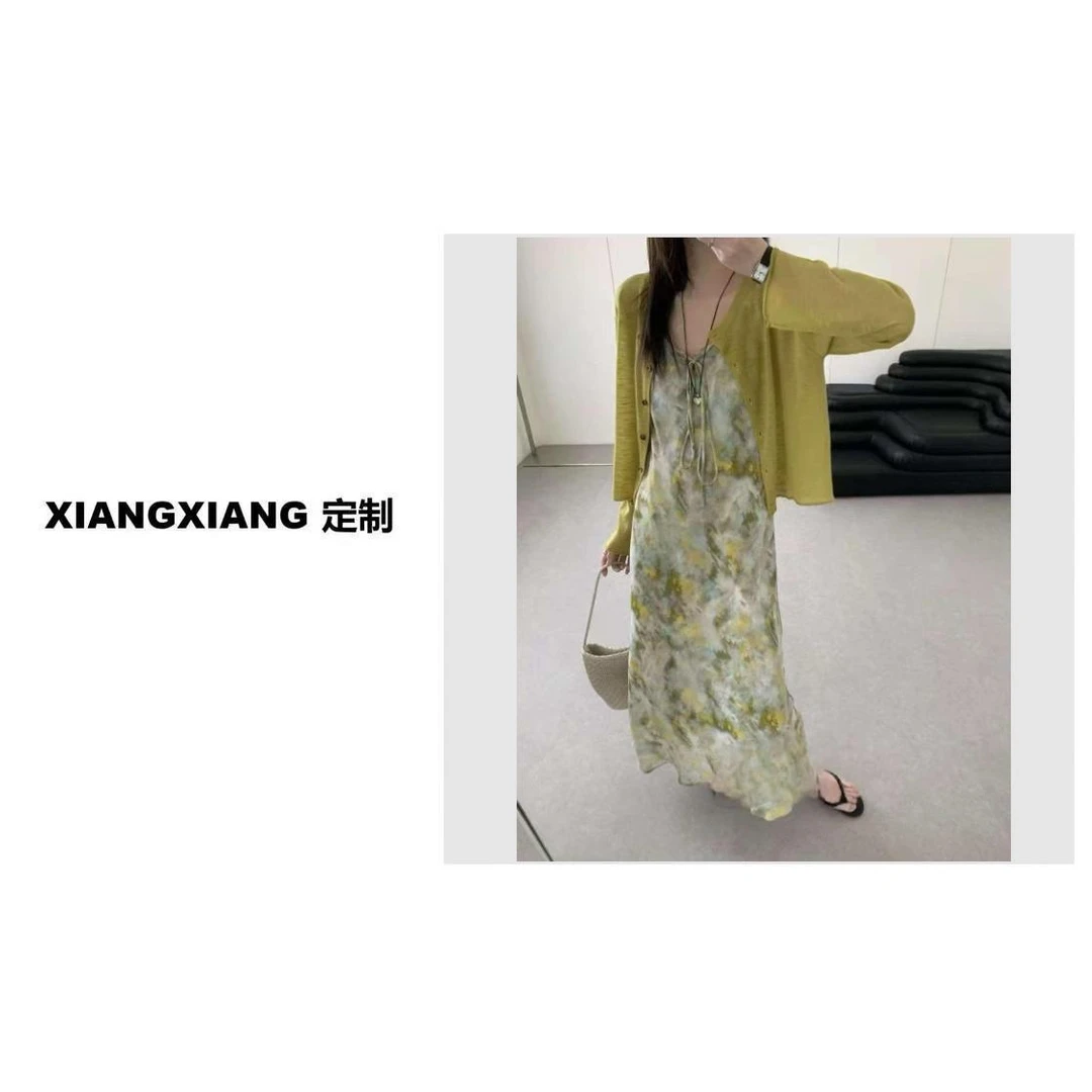香香老板娘定制连衣裙套装#8137
