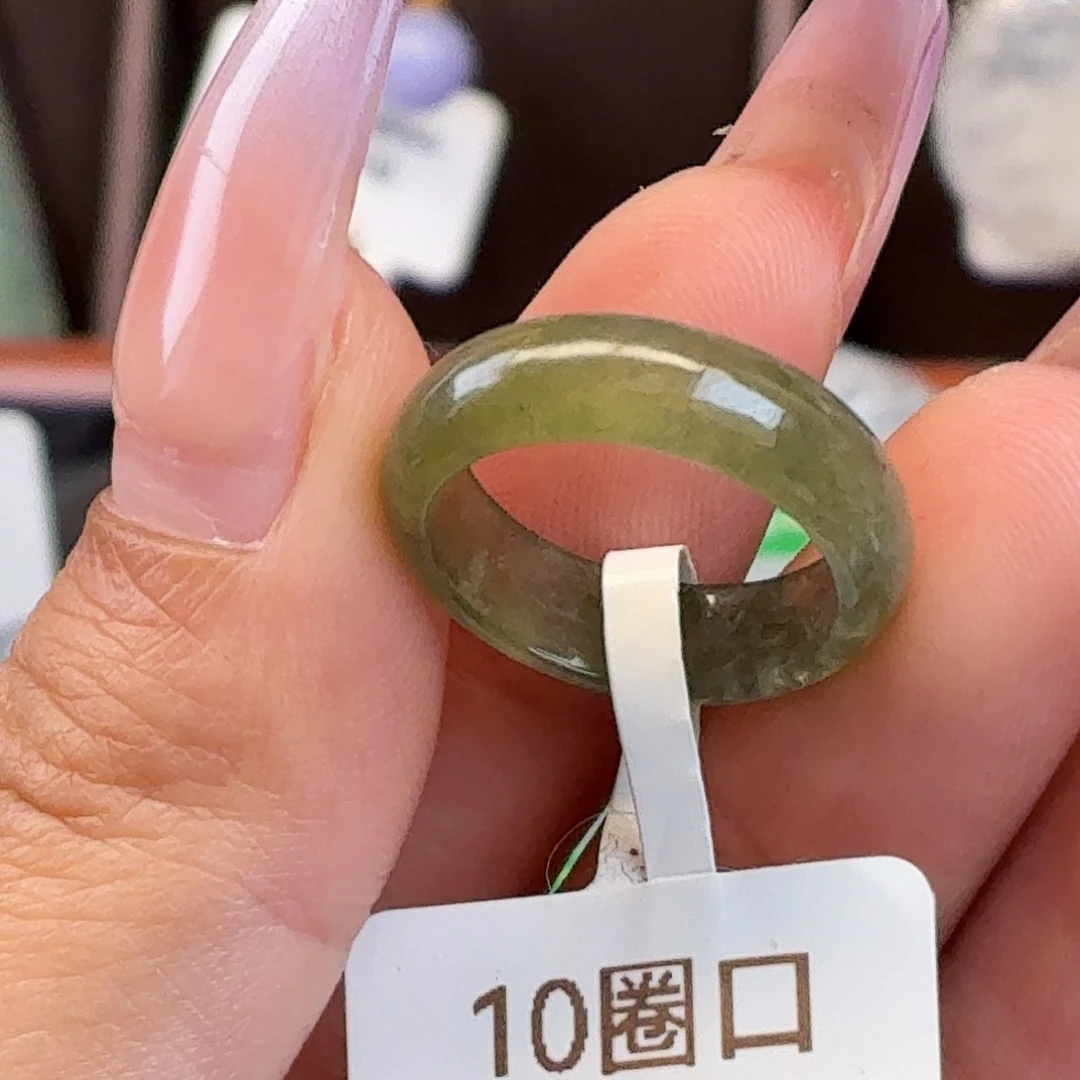 翡翠未镶嵌戒指翡翠戒指