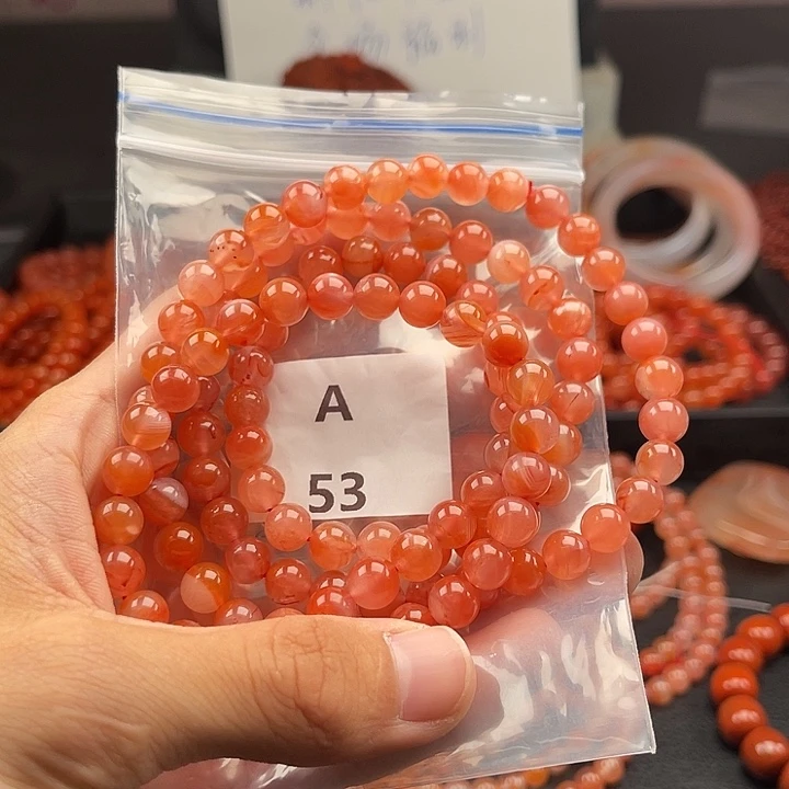 未镶嵌南红玛瑙多样性发货8m m南红玛瑙