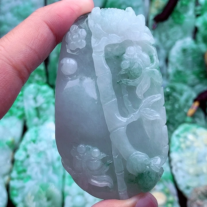 翡翠吊坠(不含链)未镶嵌