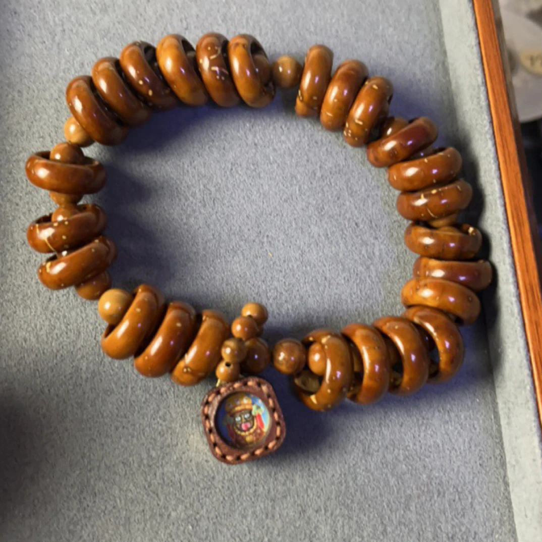 天然紫金鼠甜甜圈库克搭配转转小熊扭扭珠猴头钱串子扎基坠子