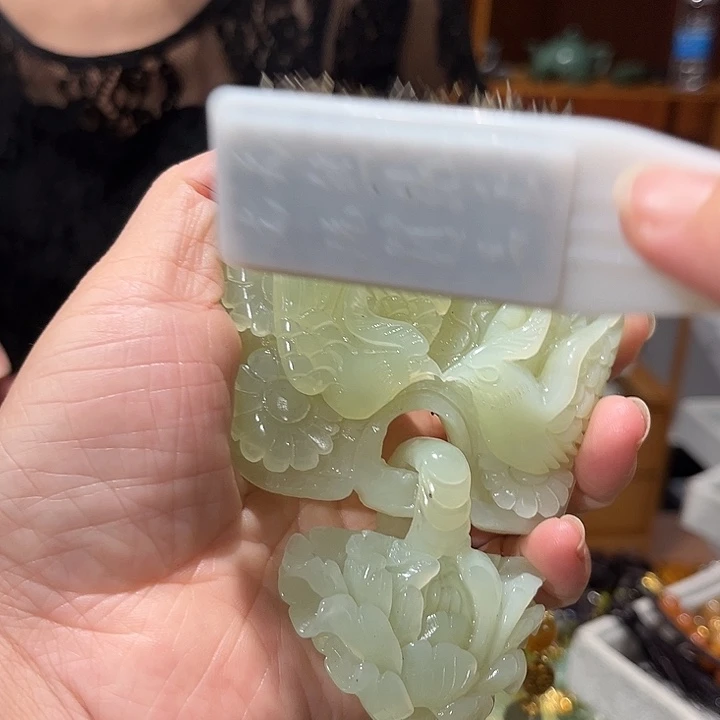 未镶嵌岫玉毛衣链
