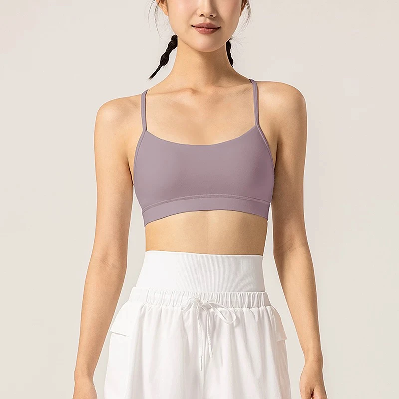 001-200 瑜伽服防震运动内衣一体式美背设计夏季健身服