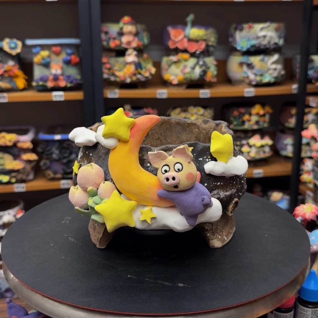 【闪购商品】粗陶手捏