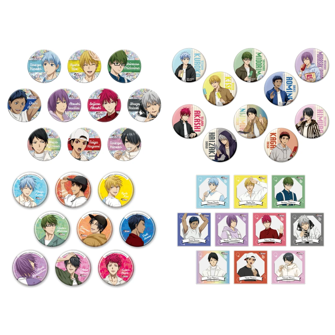 黑子的篮球秋叶原快闪幼年下午见在海边闪75吧唧动漫周边潮玩