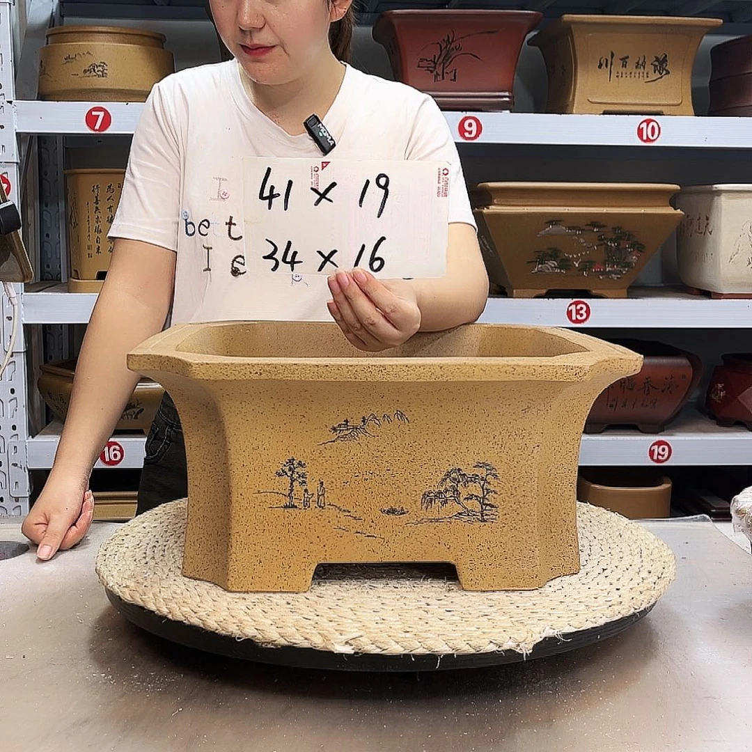 紫砂花盆紫砂花盆
