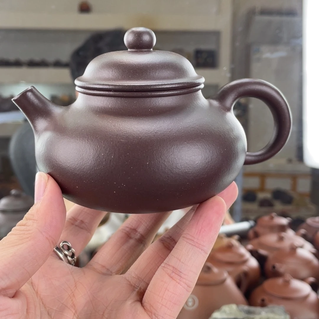 茶壶紫砂260cc大水潭底槽清茶壶