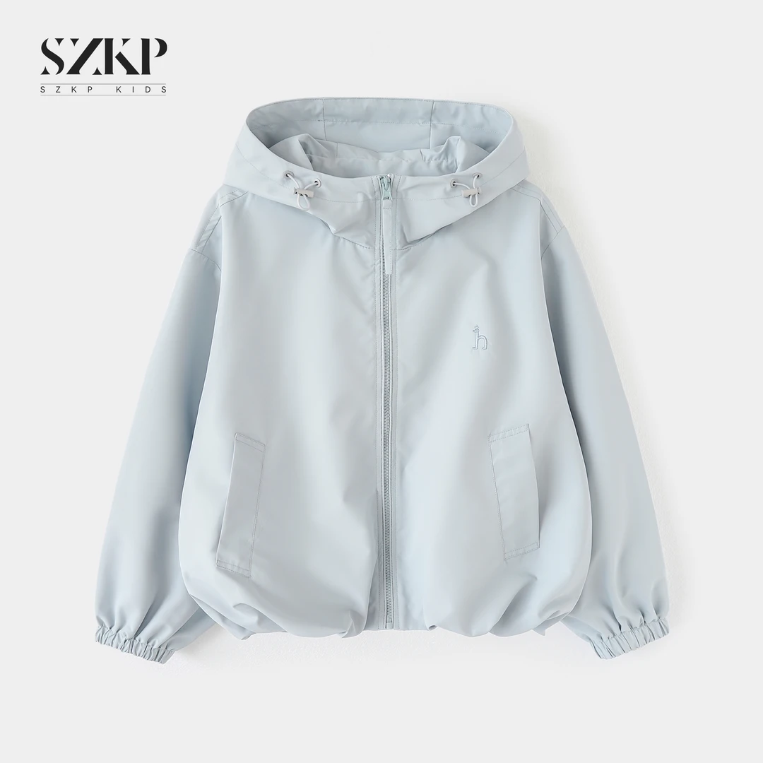 SZKP秋季新款女童装时尚上衣中大童休闲洋气儿童外套BGYQ552920