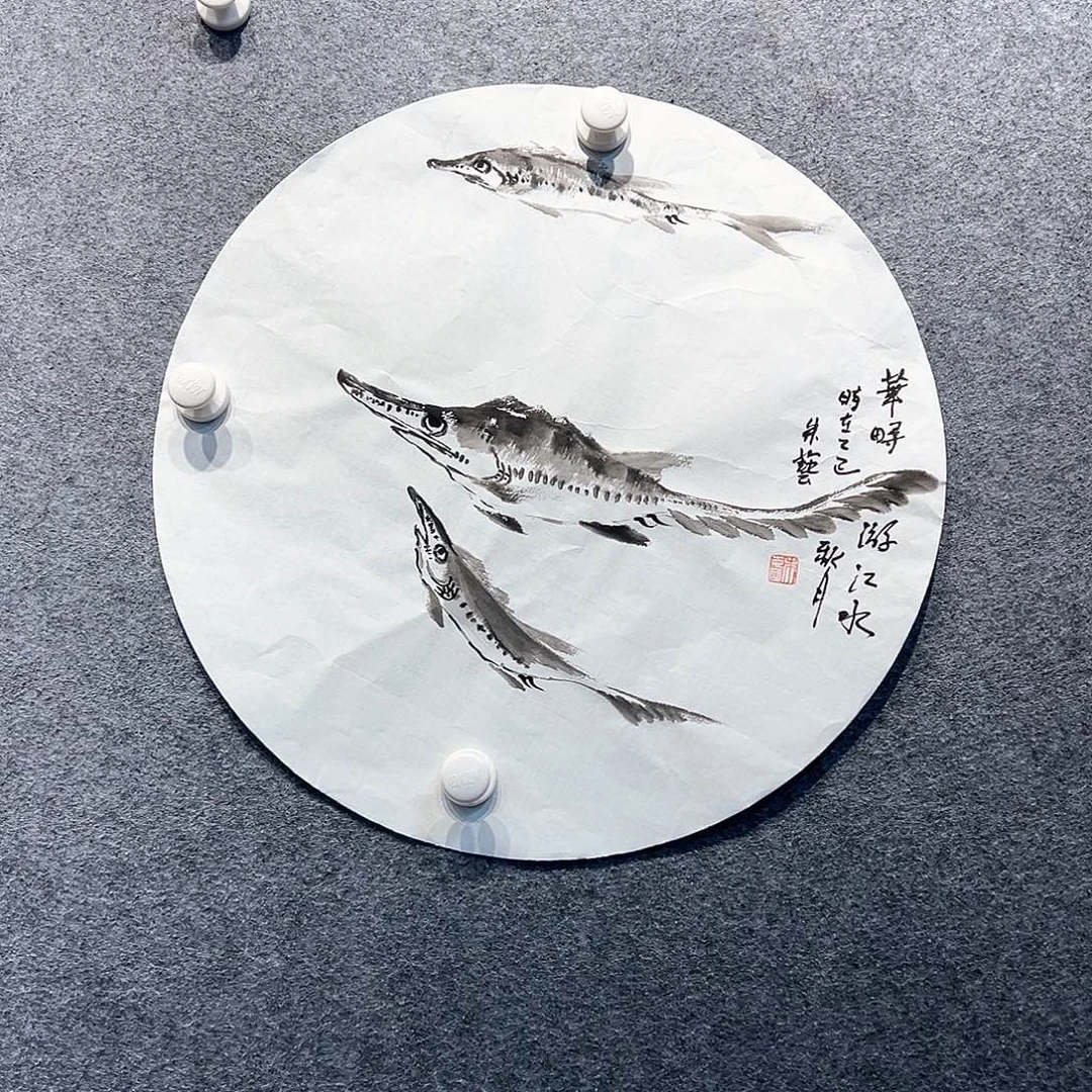 国画纯手绘系列画心