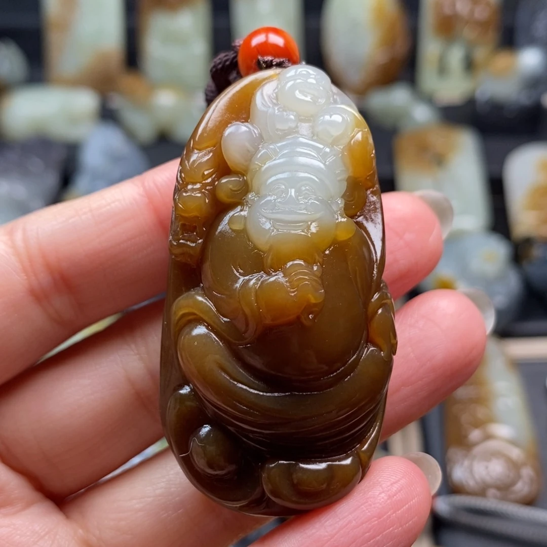 和田玉挂件未镶嵌