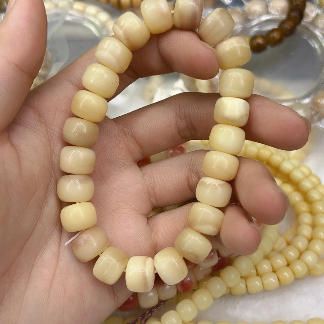 手串星月菩提29驼骨横纹单圈