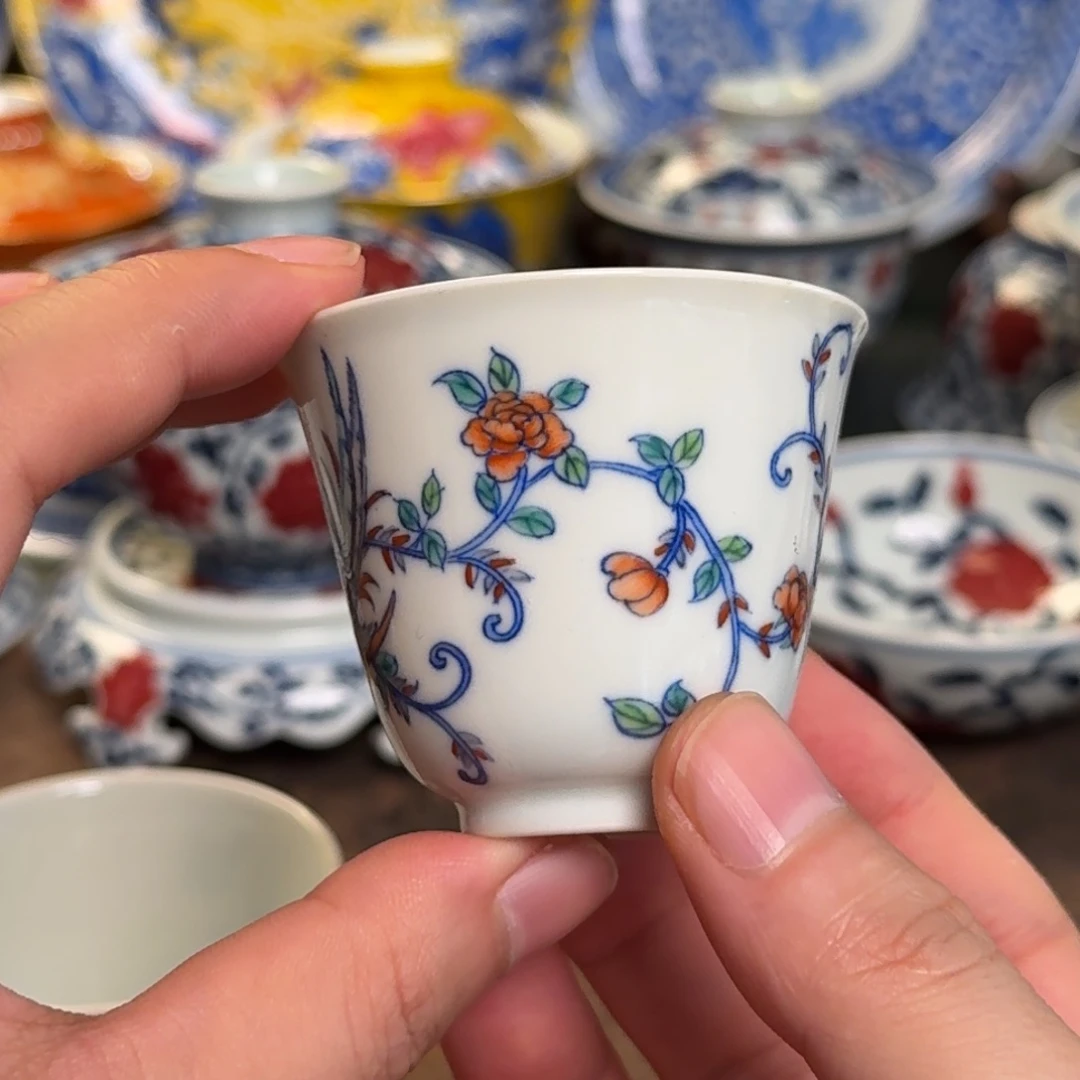 纯手工手绘陶瓷茶具