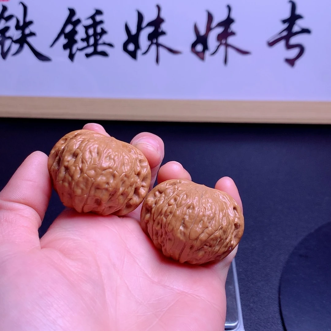 【闪购商品】把件文玩核桃铁锤43微修