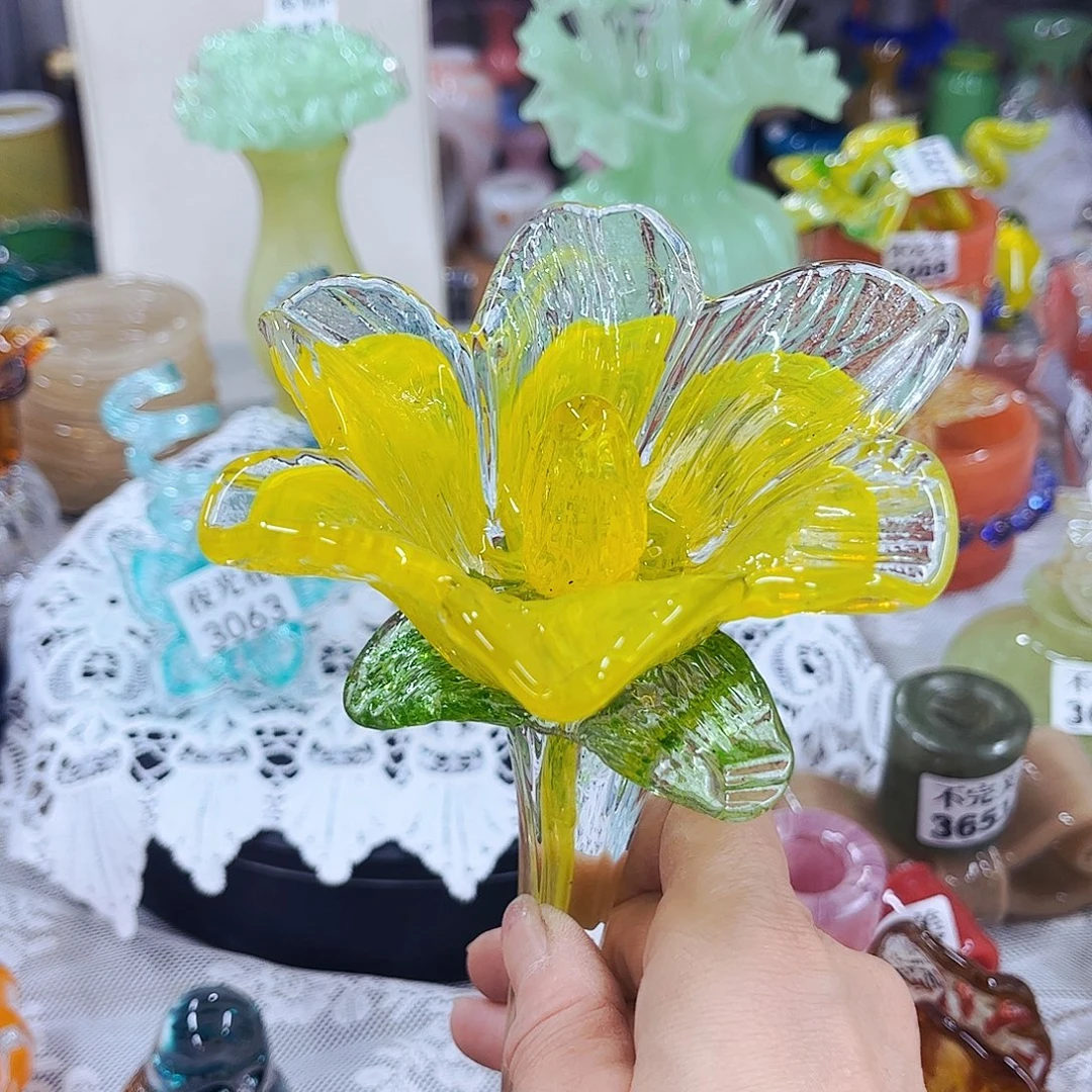 黄百合 家悦琉璃工艺品