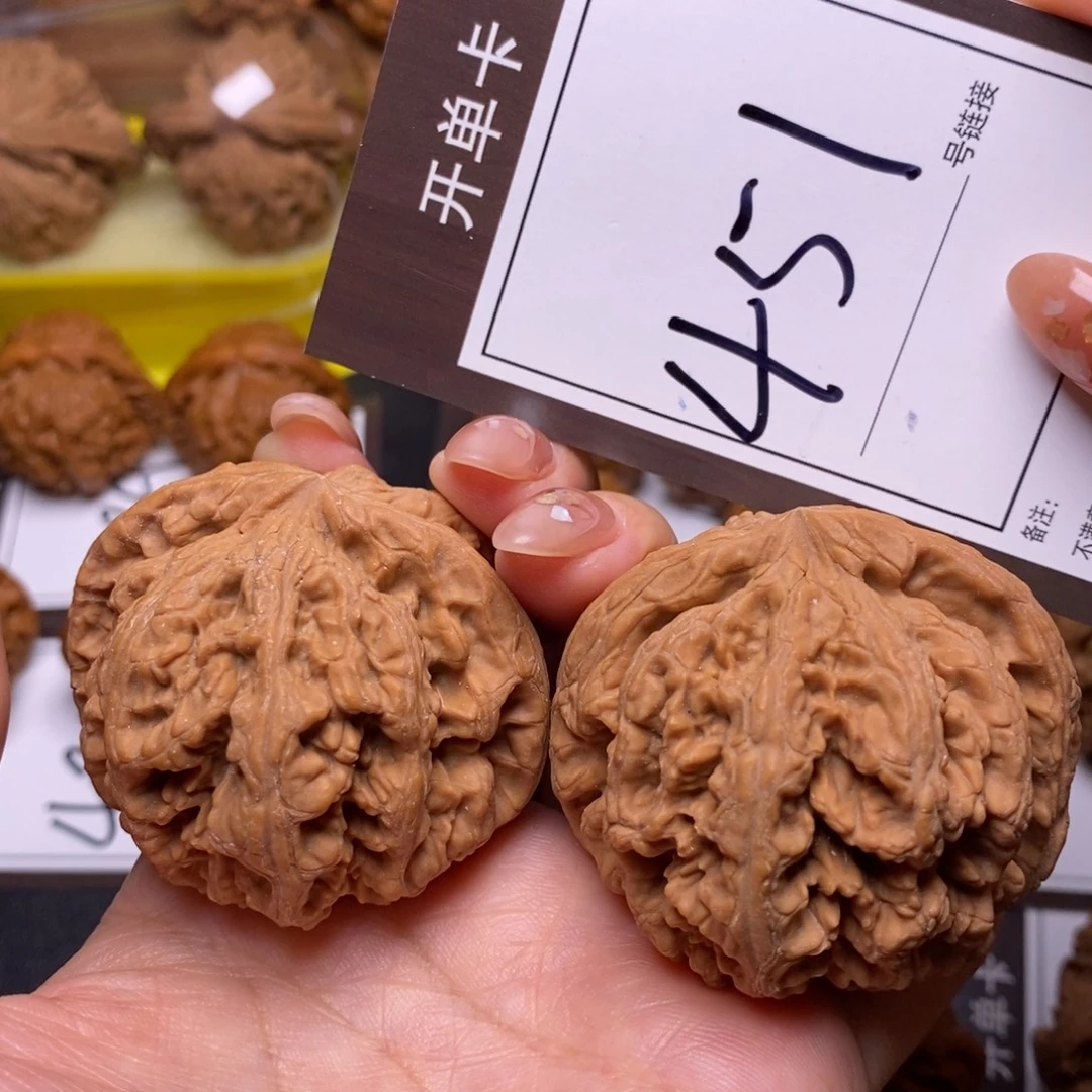 文玩核桃把件49全品粗筋451