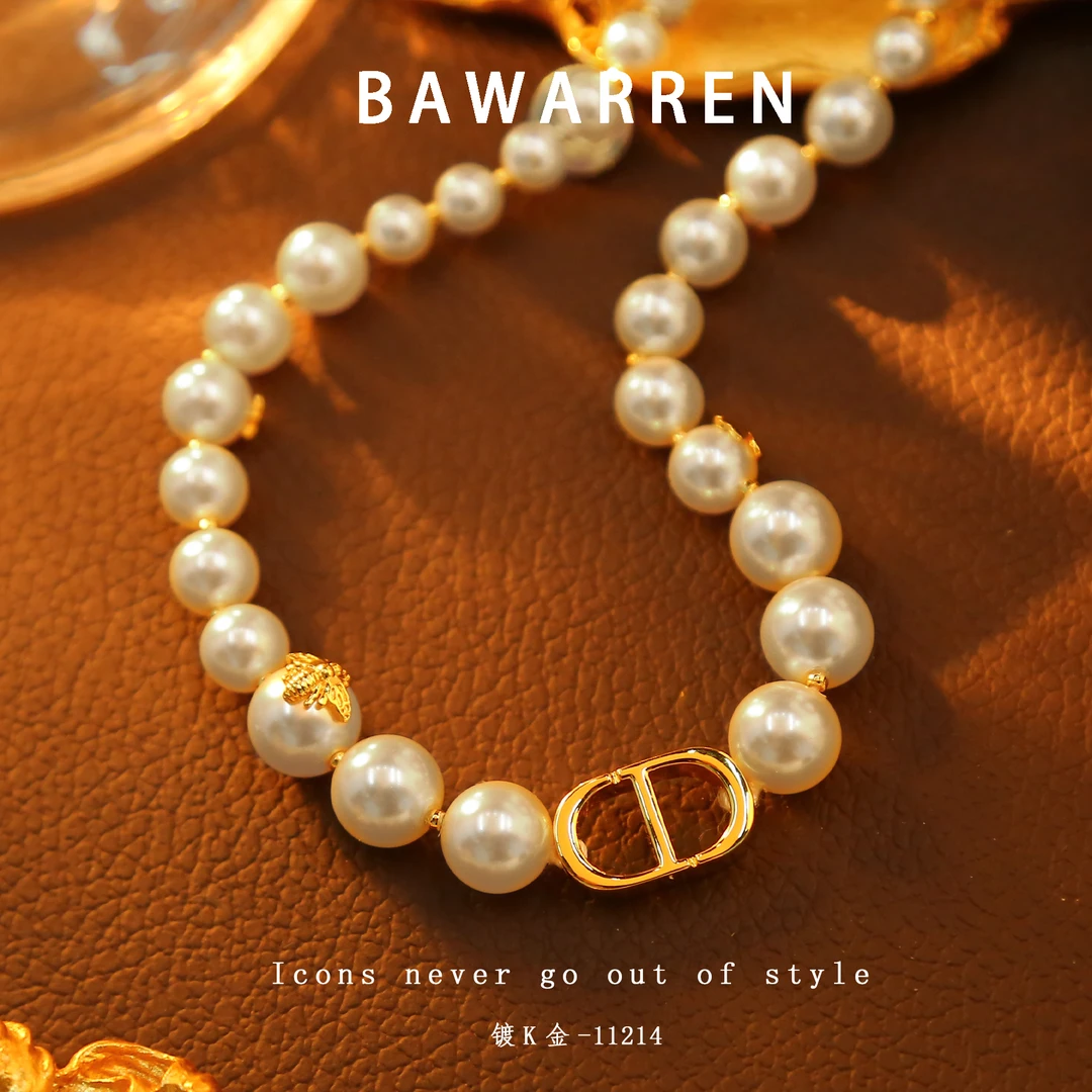 Bawarren 意❤ 11214-【猪鼻】轻奢百搭项链