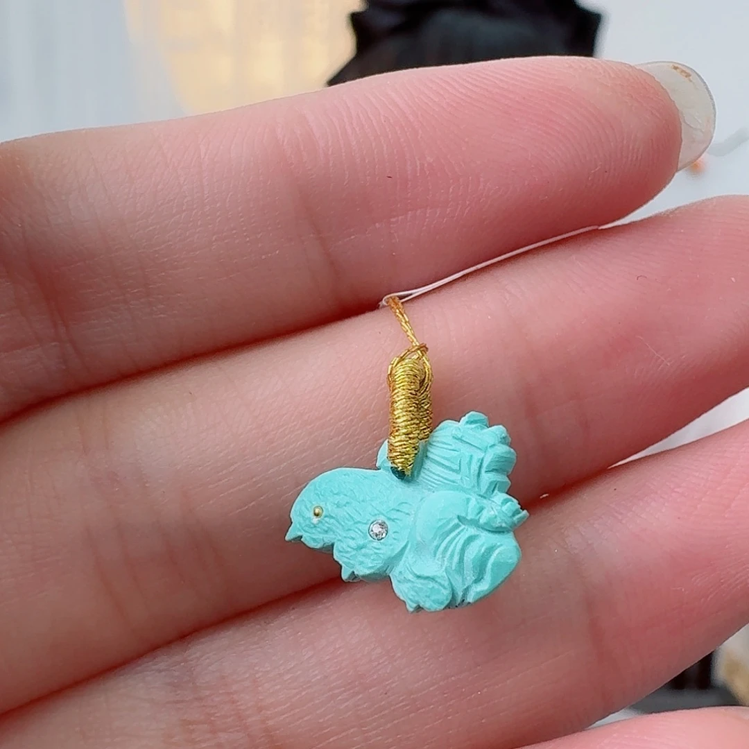 未镶嵌绿松石珠宝奇石