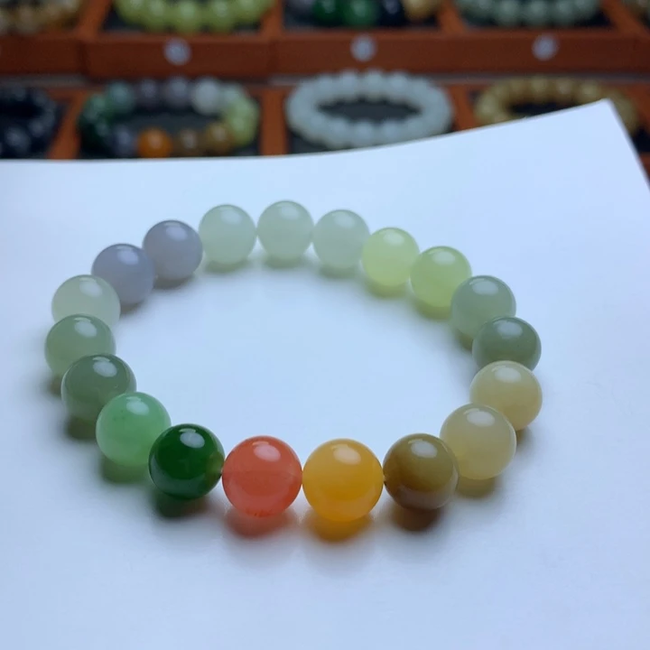 和田玉手串未镶嵌