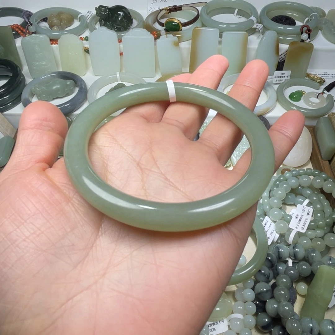 您***好和田玉未镶嵌颈饰65圈口