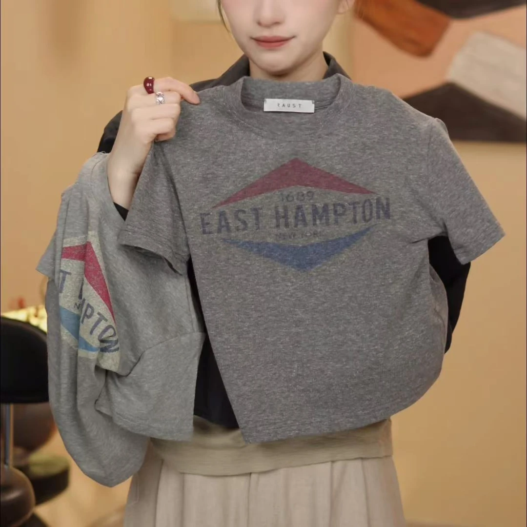 2025儿童夏款韩版宽松休闲时尚短袖纯棉时尚T恤