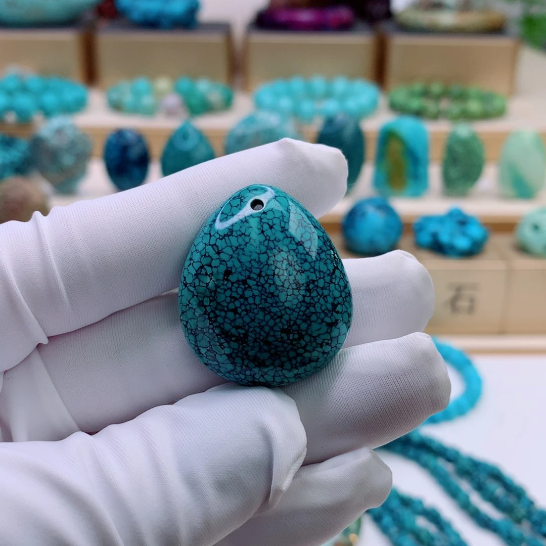 未镶嵌绿松石吊坠(不含链)