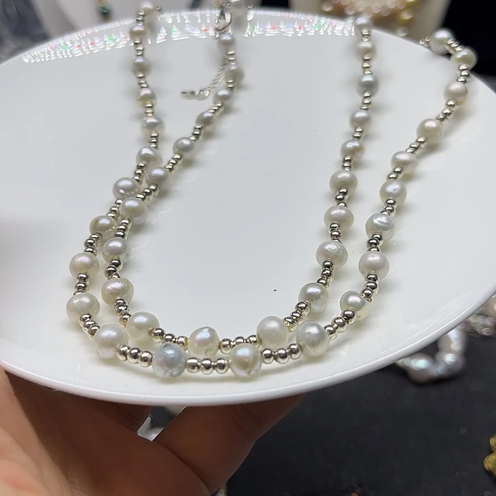 颈饰未镶嵌淡水珍珠
