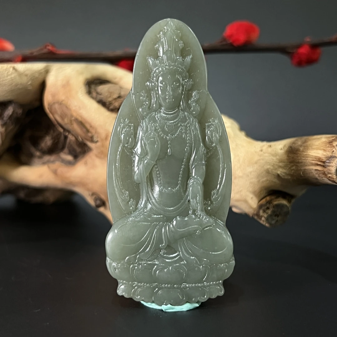 0710GC124和田玉挂件