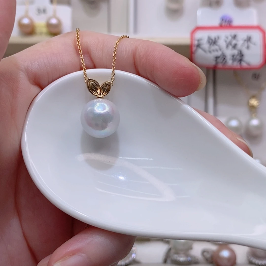 淡水珍珠耳饰未镶嵌A