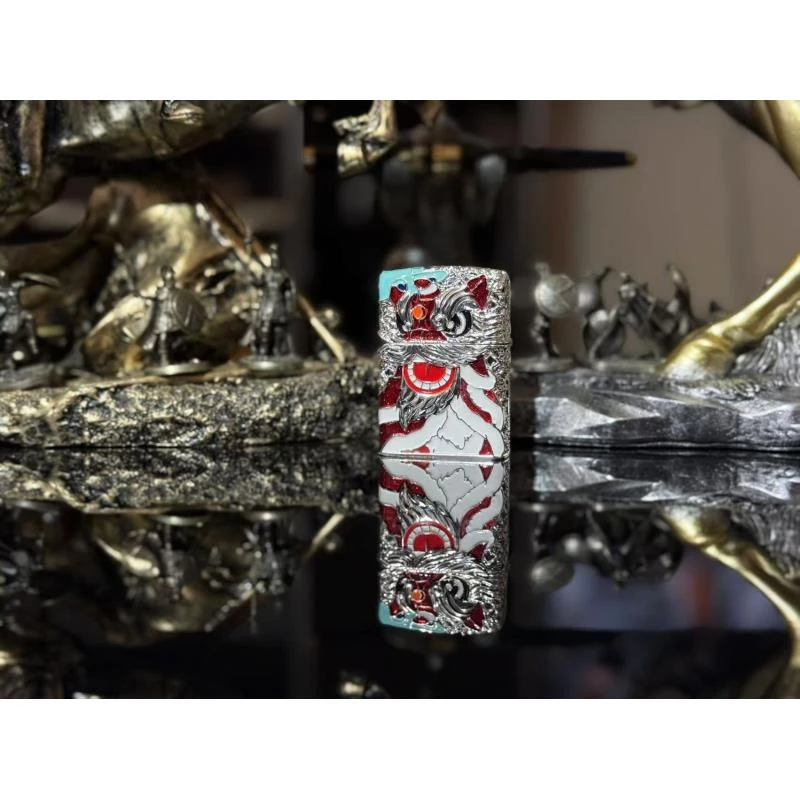 暴富吉祥如意狮子（夜光） 煤油机L（不赠送煤油）H