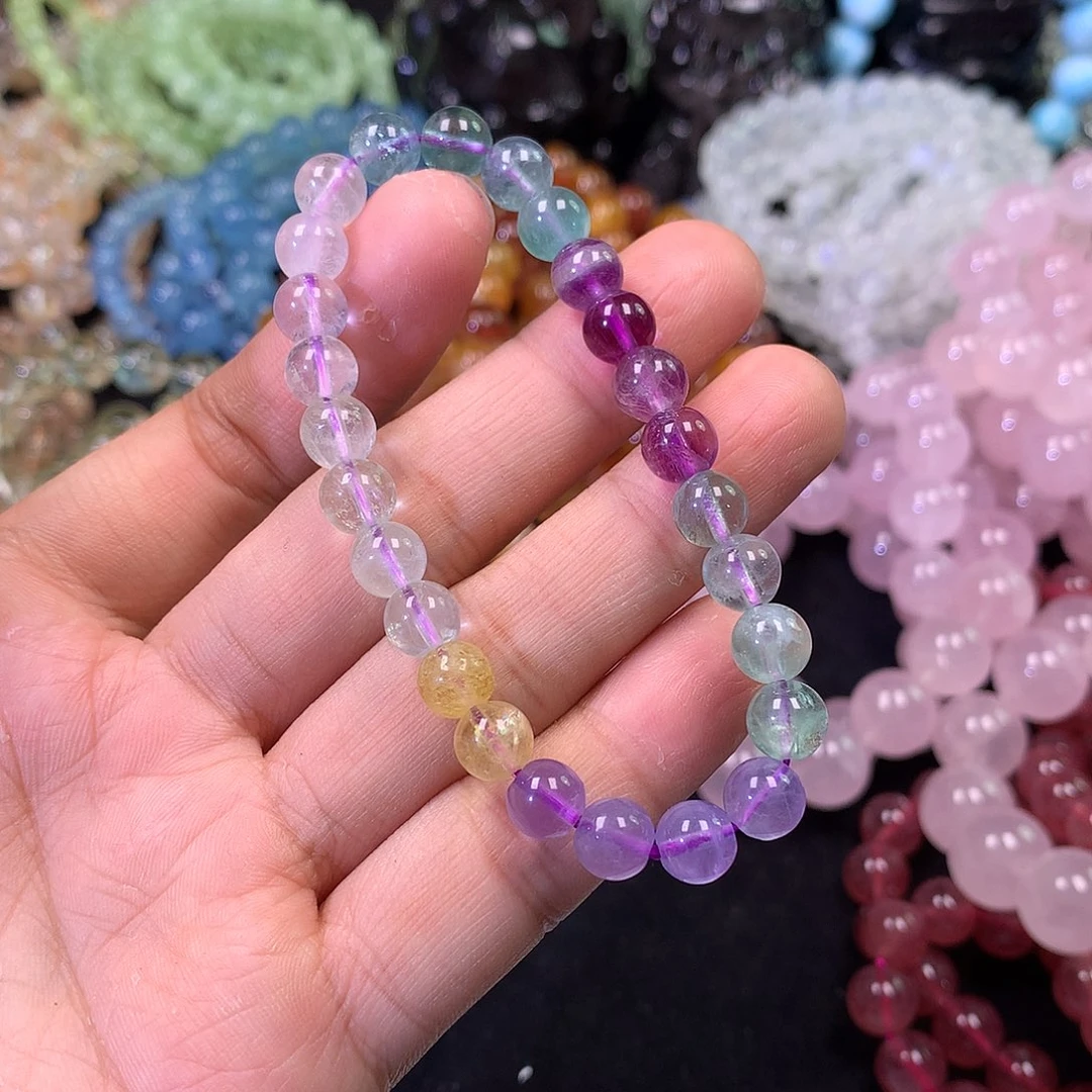 水晶手链未镶嵌天然