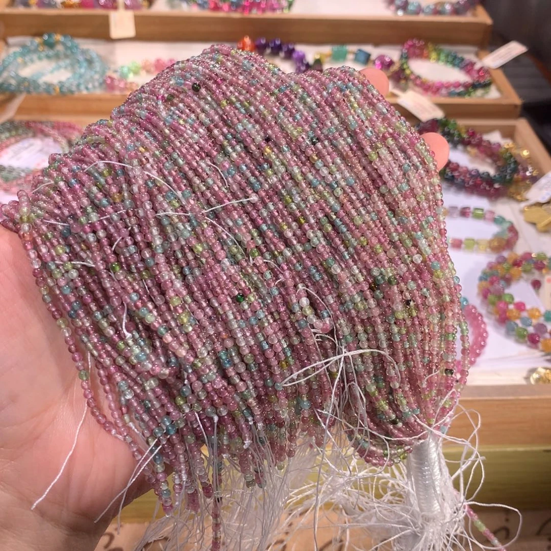 半成品未镶嵌碧玺多样性发其一