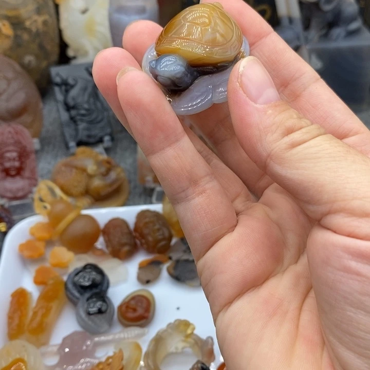 微***️玛瑙/玉髓未镶嵌吊坠(不含链)