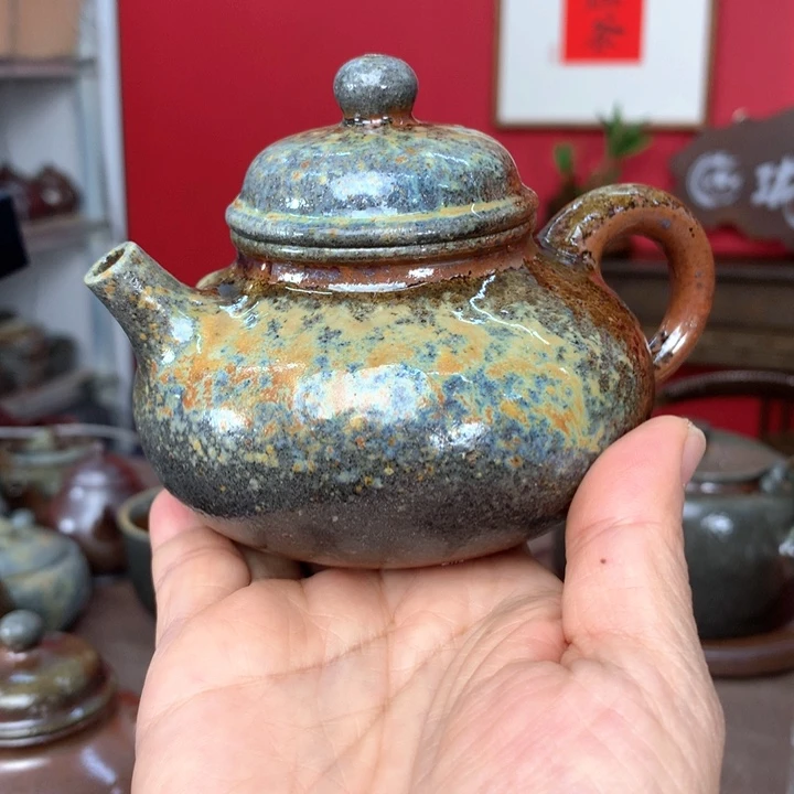紫砂柴烧颜*纯自然柴烧