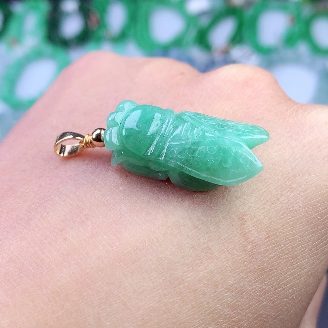 未镶嵌手链翡翠吊坠