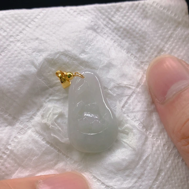 翡翠未镶嵌挂件翡翠